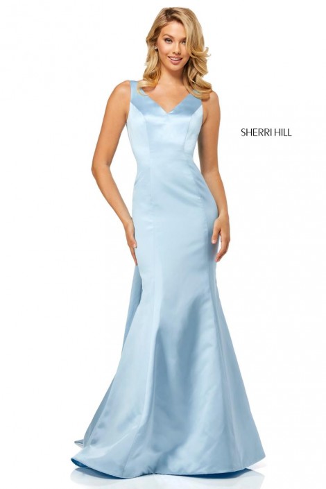 Prom Dress with Big Bow On Back