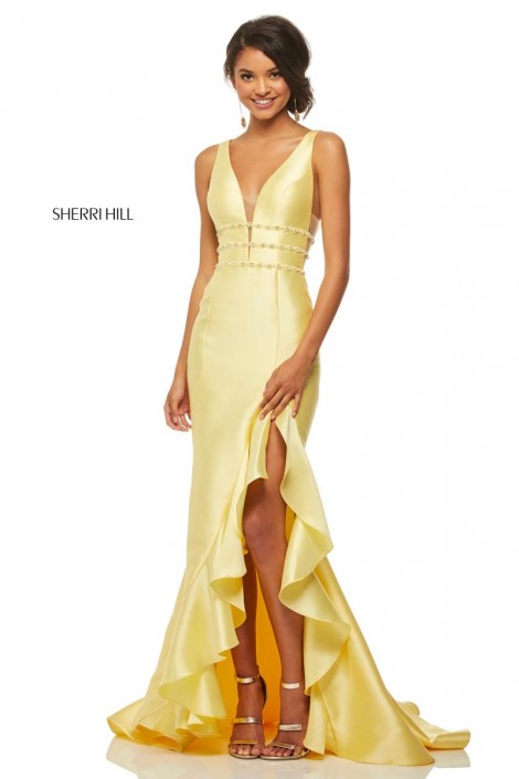 size 18 yellow dress