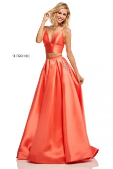 Coral Evening Dresses