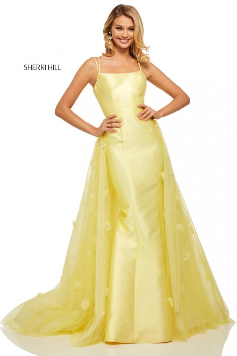 overskirt formal dress