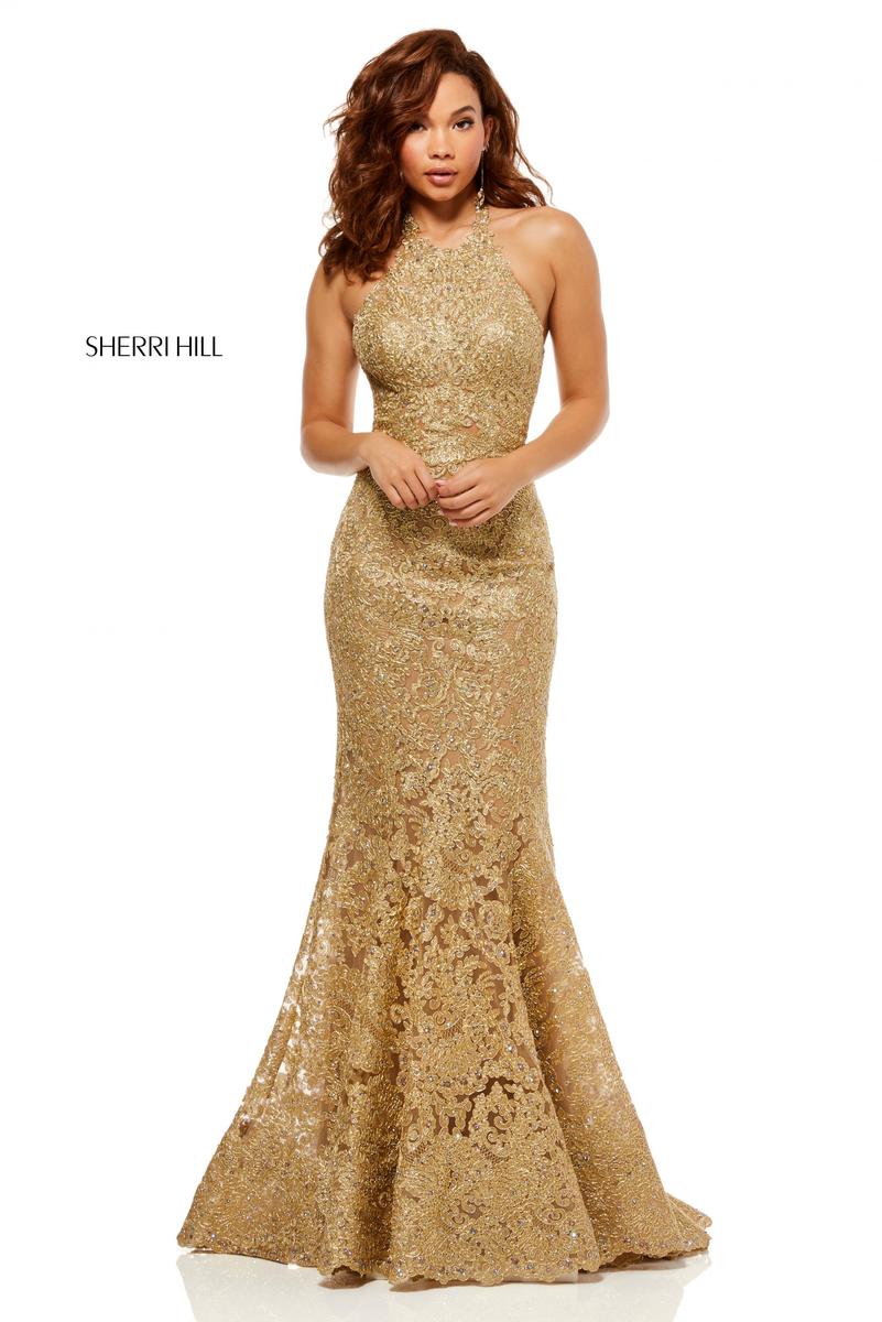 sherri hill white gown