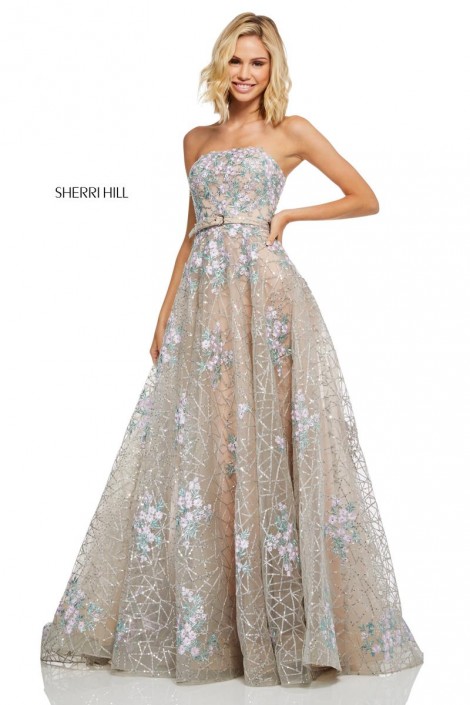 Floral Prom Dress Sherri Hill