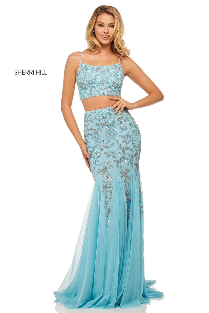 sherri hill beaded gown