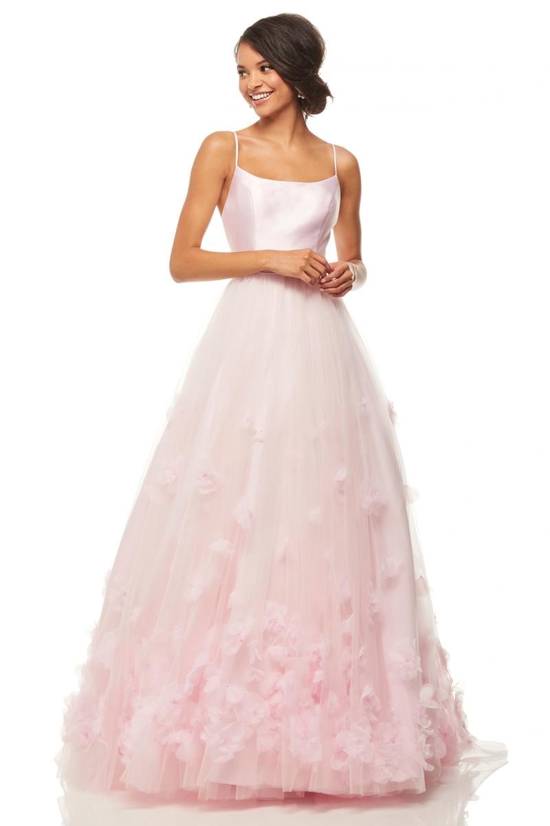 sherri hill floral prom dress