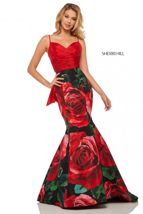 Prom Dress with Big Bow On Back