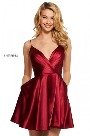 Sherri Hill 53031 Short Dress with Pockets