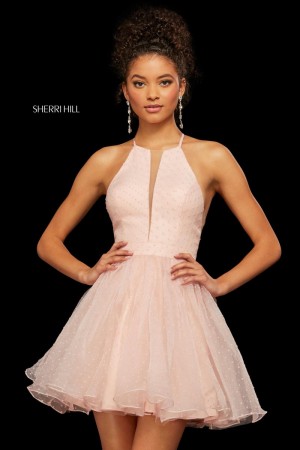 Sherri Hill 53075 Short Racerback Party Dress