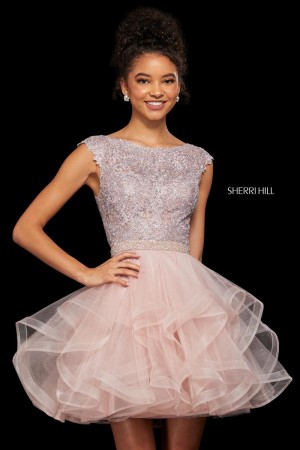 Sherri Hill 53109 Best Short Dress for Twirling