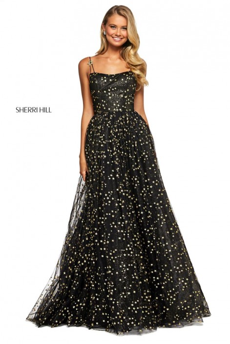 star glitter dress