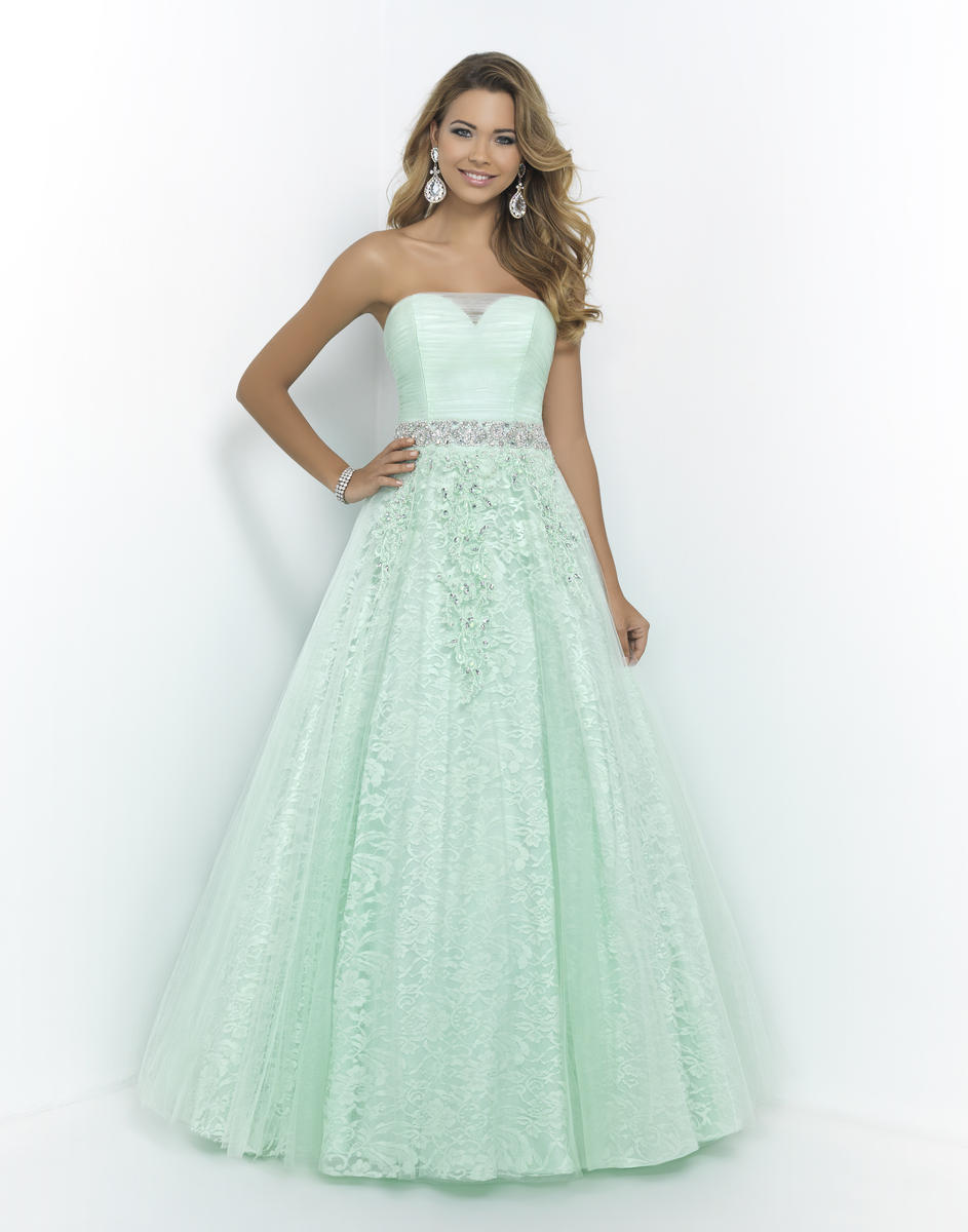 blush pink ball gowns