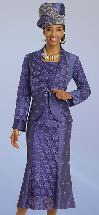 Donna Vinci Couture Womens Church Suit 5438: French Novelty