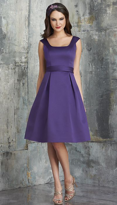 Bari Jay 547 Cap Sleeve Short Satin Bridesmaid Dress French Novelty Bari Jay 547 Cap Sleeve Short Satin Bridesmaid Dress