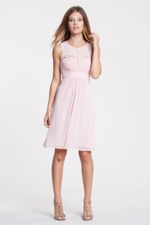 Watters 5512 Sleeveless Chiffon Short Bridesmaid Dress