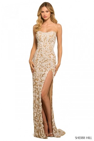 Sherri Hill 55368 Intricately Beaded Gown