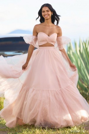 Sherri Hill 55603 Boho 2 Piece Prom Dress
