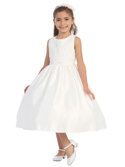 Tip Top 5630 Flower Girls Lace Dress French Novelty