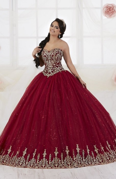 maroon quinceanera dresses