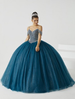 Wu Fiesta 56439 Glistening Quinceanera Dress