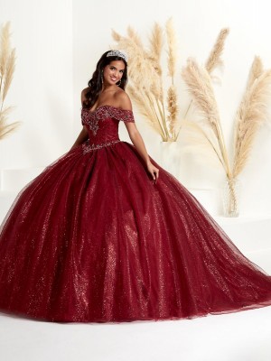 Wu Fiesta 56451 Off Shoulder Ball Gown