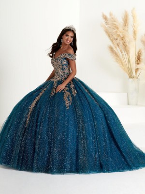 Wu Fiesta 56453 Shimmering Quinceanera Dress
