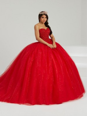 Wu Fiesta 56480 Dazzling Quinceanera Dress with Cape