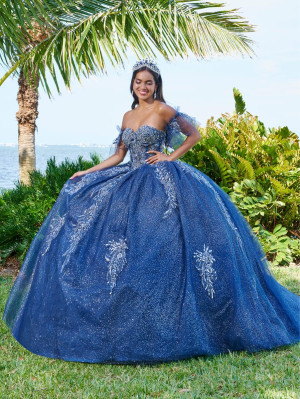 LizLuo Fiesta 56495 Sparkling Quinceanera Gown