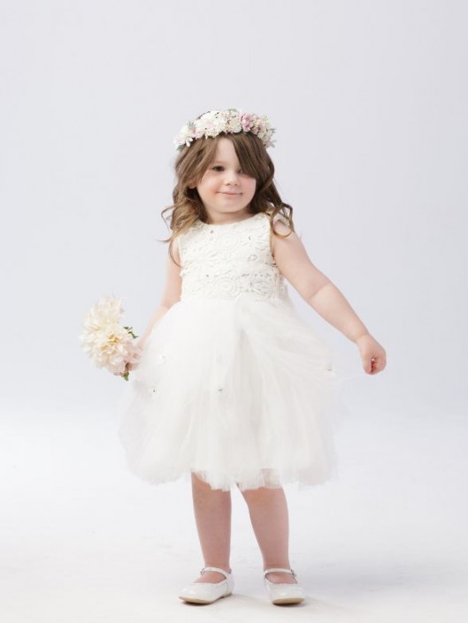 tip top flower girl dress
