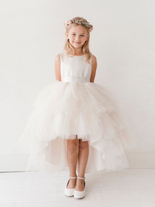 high low girls dress