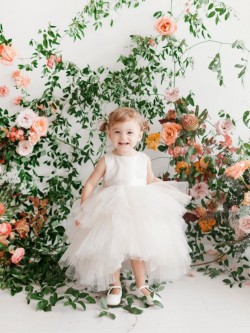 over the top flower girl dresses