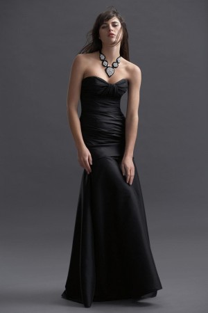 Watters 5710 Luminescent Taffeta Bridesmaid Gown