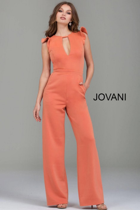 orange formal jumpsuit