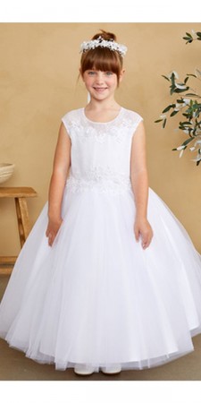 Tip Top 5755 Flower Girls 3D Floral Dress
