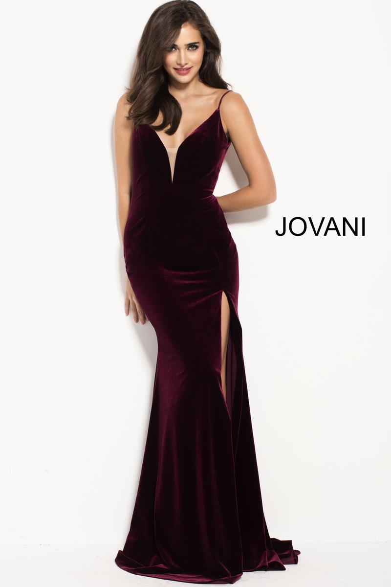jovani velvet gown