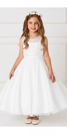 Tip Top 5813 Flower Girls 3D Floral Dress