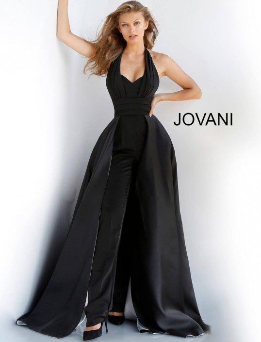 jumpsuit with overskirt