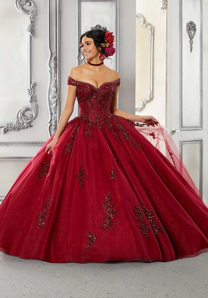French Novelty Size 10 Wine Valencia 60146 Quinceanera Dress for Royalty