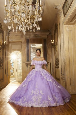 Valencia 60151 Flounced Off Shoulder Quinceanera Dress