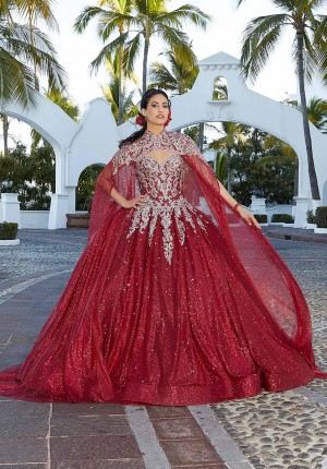 Size 2 Orchid Valencia 60166 Sparkling Quinceanera Dress