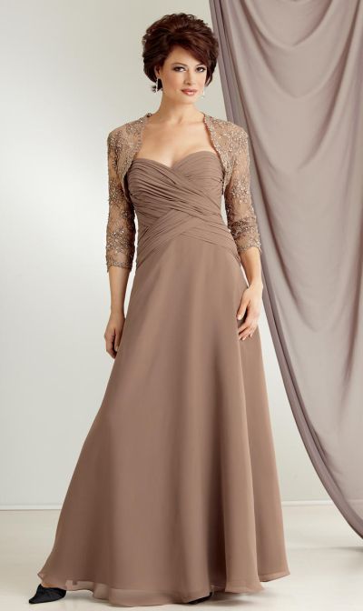Caterina 6020 By Jordan Mother Of The Bride Dress With Lace Jacket Caterina 6020 By Jordan Mother Of The Bride Dress With Lace Jacket