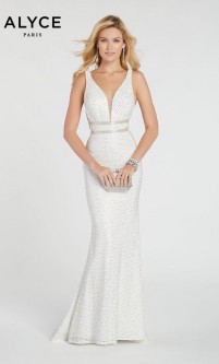 Ivory Evening Dresses
