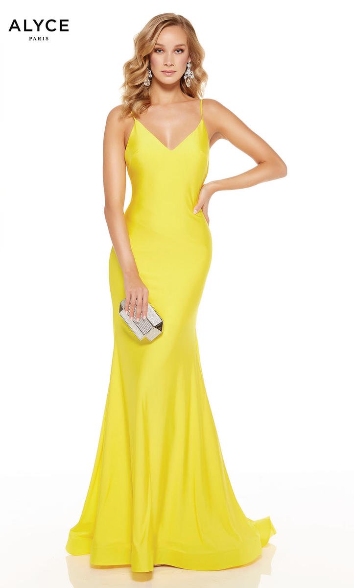 slinky formal dress