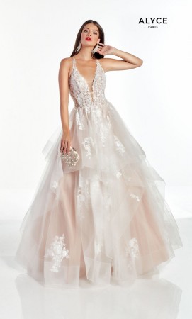 Alyce Paris 60903 Floaty Tiered Prom Dress
