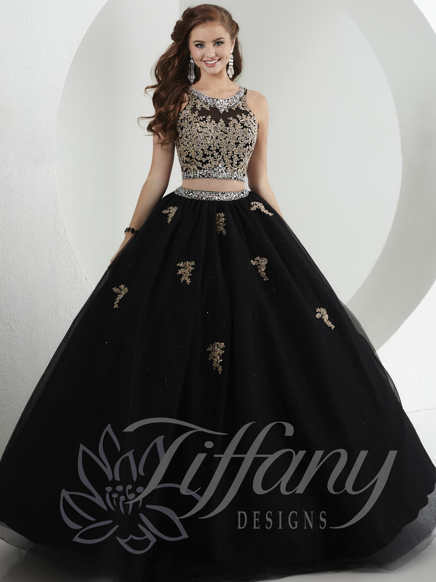 2 piece ball gown