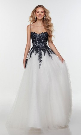 Alyce Paris 61220 Lace and Tulle Ball Gown