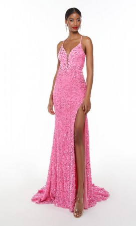 Alyce Paris 61254 Pretty Plush Sequin Prom Dress