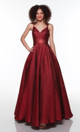 Alyce Paris 61258 Sparkling Jacquard Prom Dress