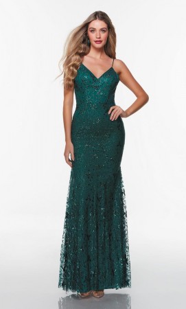 Alyce Paris 61283 Sparkling Fit and Flare Prom Dress