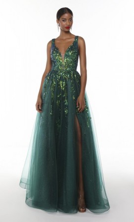 Alyce Paris 61286 Sparkling Sequin Tulle Prom Dress