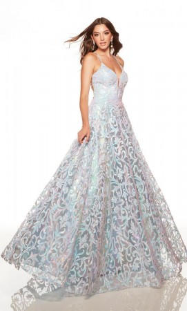 Alyce Paris 61291 Gorgeous Sequin Swirl Prom Dress