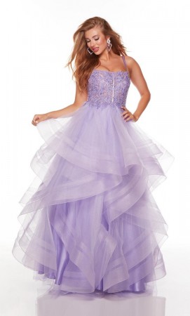 Alyce Paris 61302 Tiered Ruffle Prom Dress